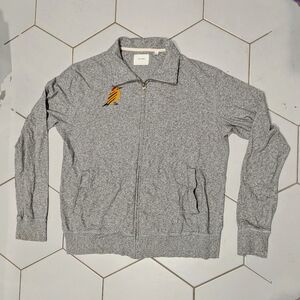 Billy Reid woodpecker patch cotton jacket